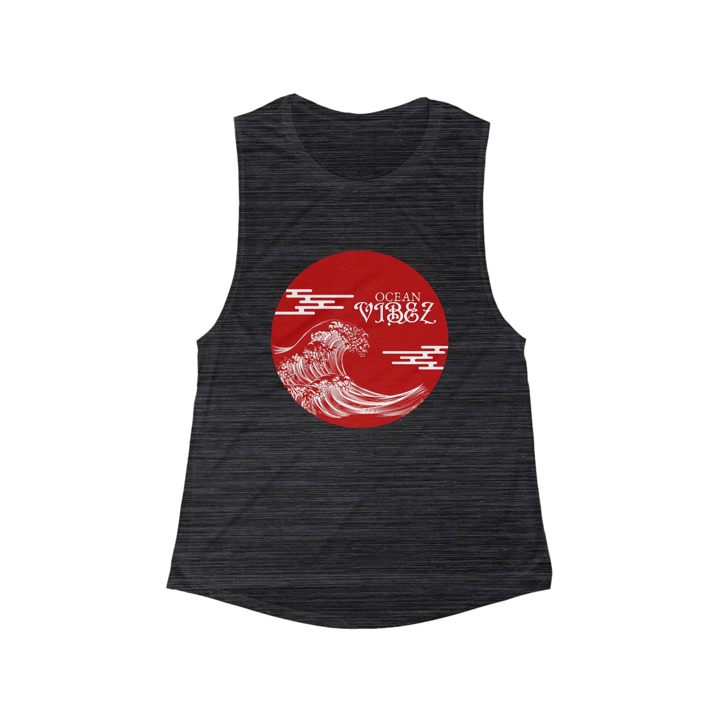 Ocean Waves Women's Flow Tank - Beach Vibes