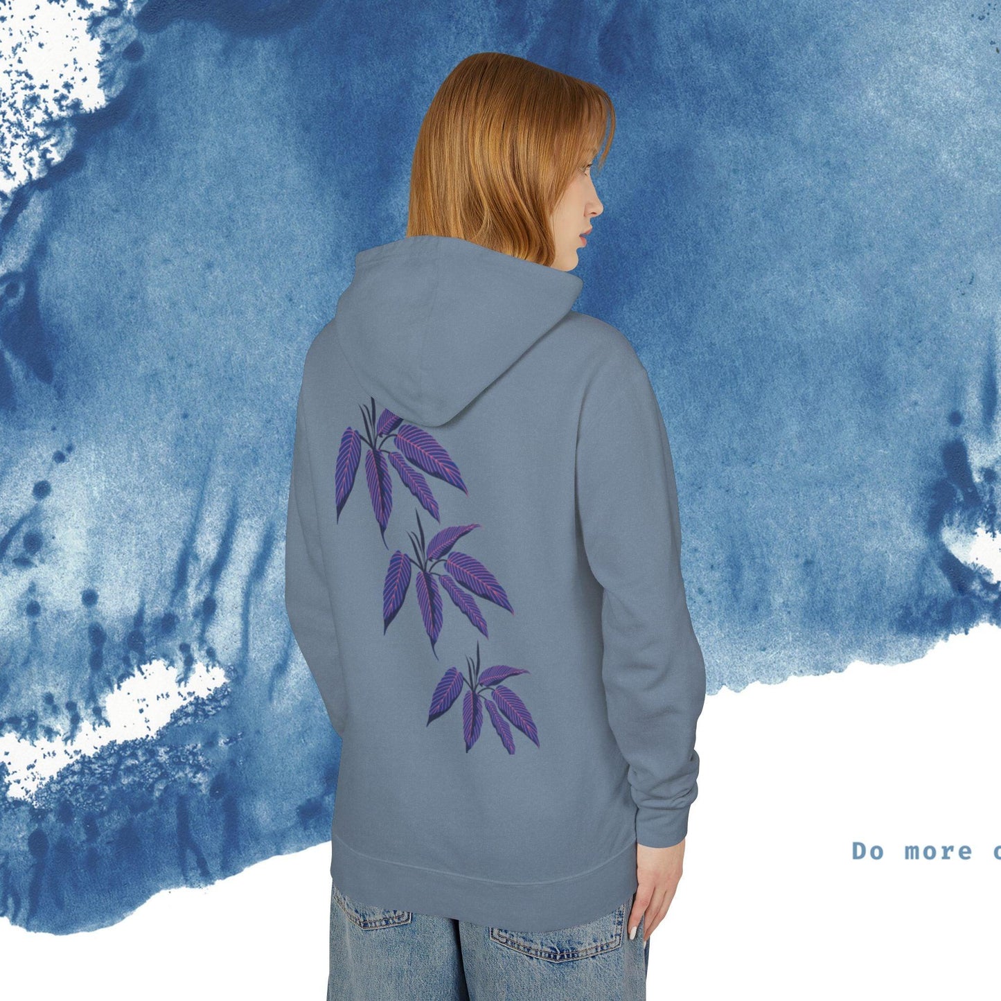 Lightweight Hooded Sweatshirt - Ocean vibez