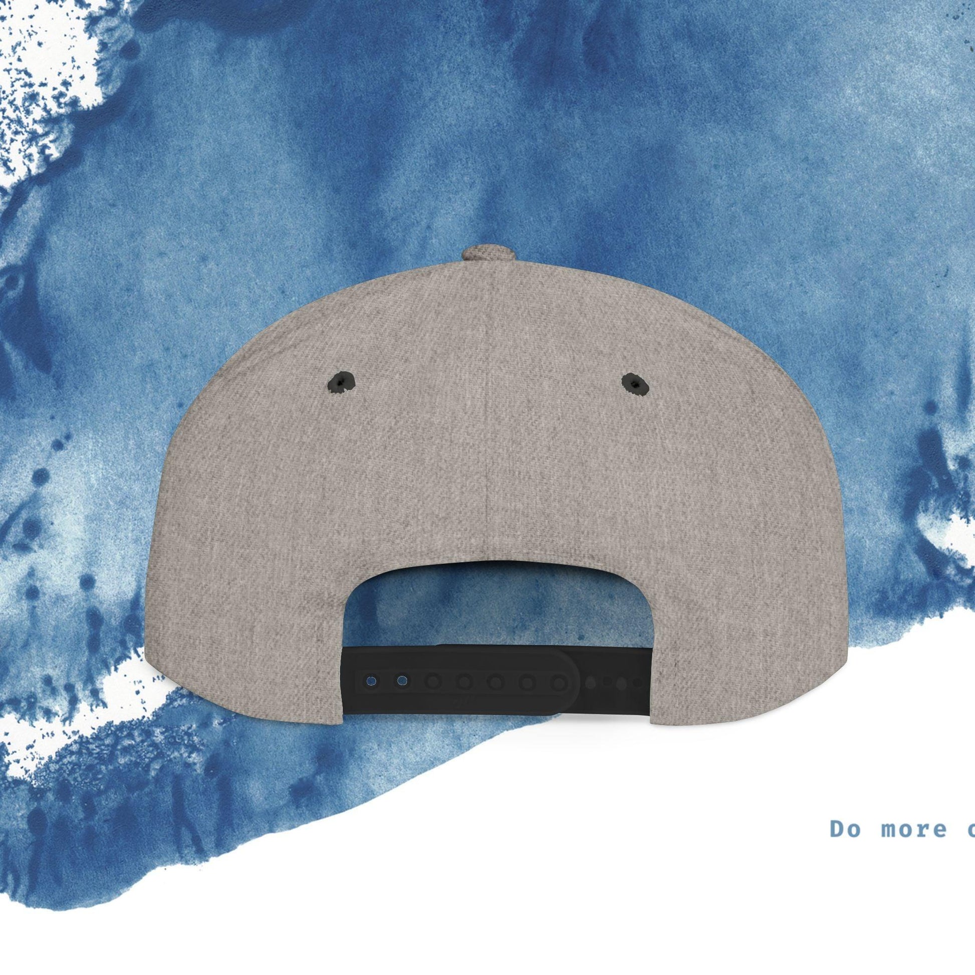 Paradise Vibe Flat Bill Snapback Cap - Trendy Summer Hat - Ocean vibez