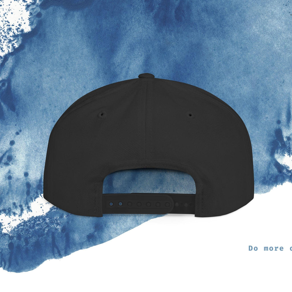 Paradise Vibe Flat Bill Snapback Cap - Trendy Summer Hat - Ocean vibez