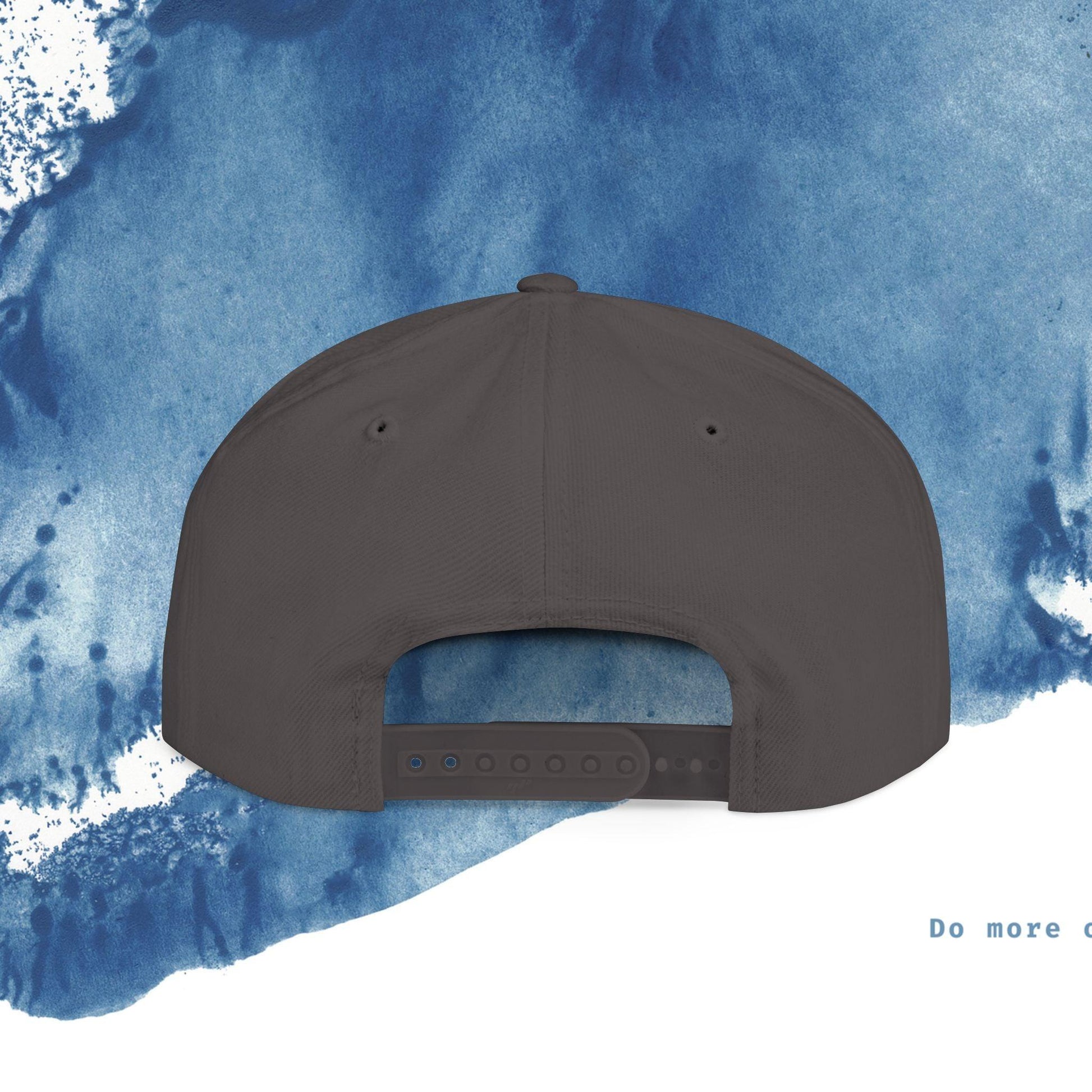 Paradise Vibe Flat Bill Snapback Cap - Trendy Summer Hat - Ocean vibez