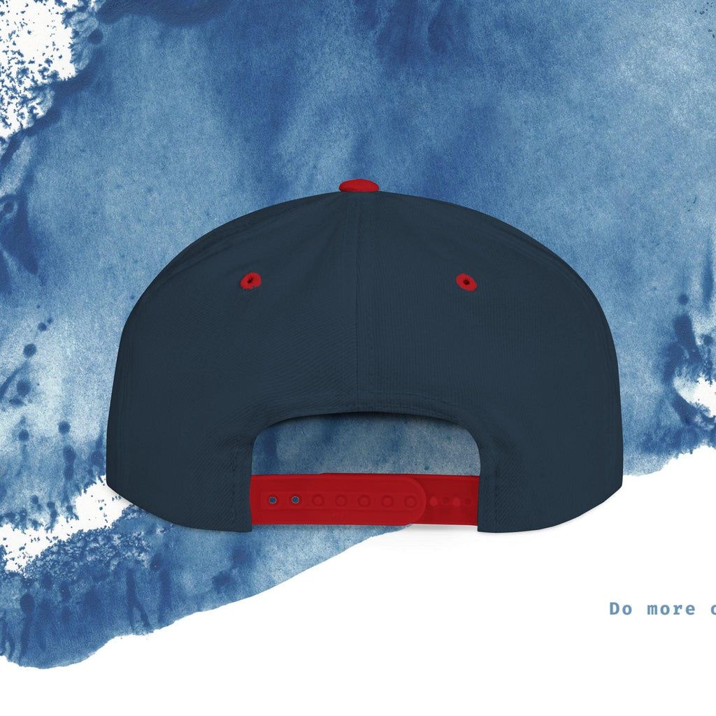 Paradise Vibe Flat Bill Snapback Cap - Trendy Summer Hat - Ocean vibez