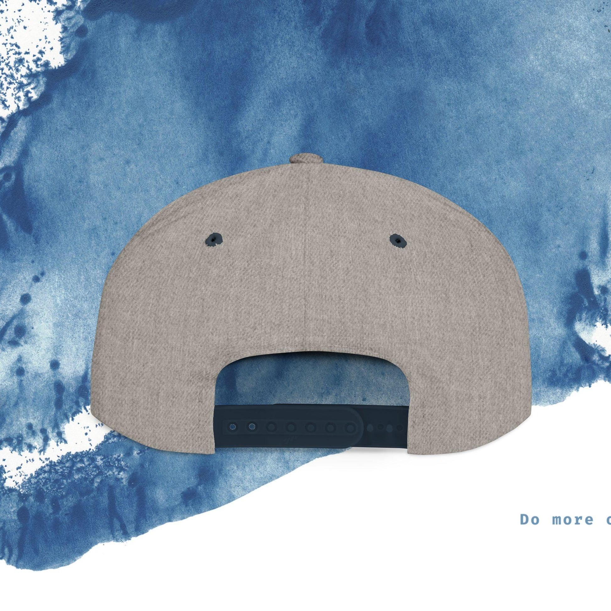 Paradise Vibe Flat Bill Snapback Cap - Trendy Summer Hat - Ocean vibez