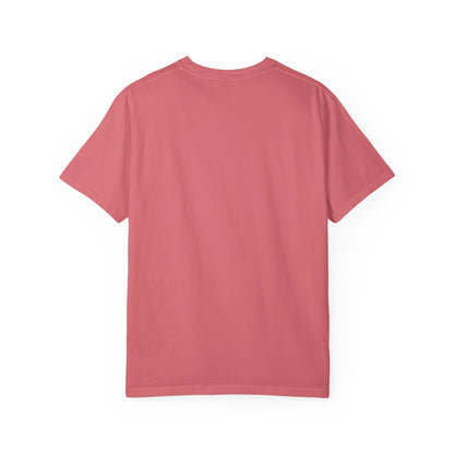 Floral Quote T-Shirt - "Onde Você Está Plantado" - Unisex Garment-Dyed Tee