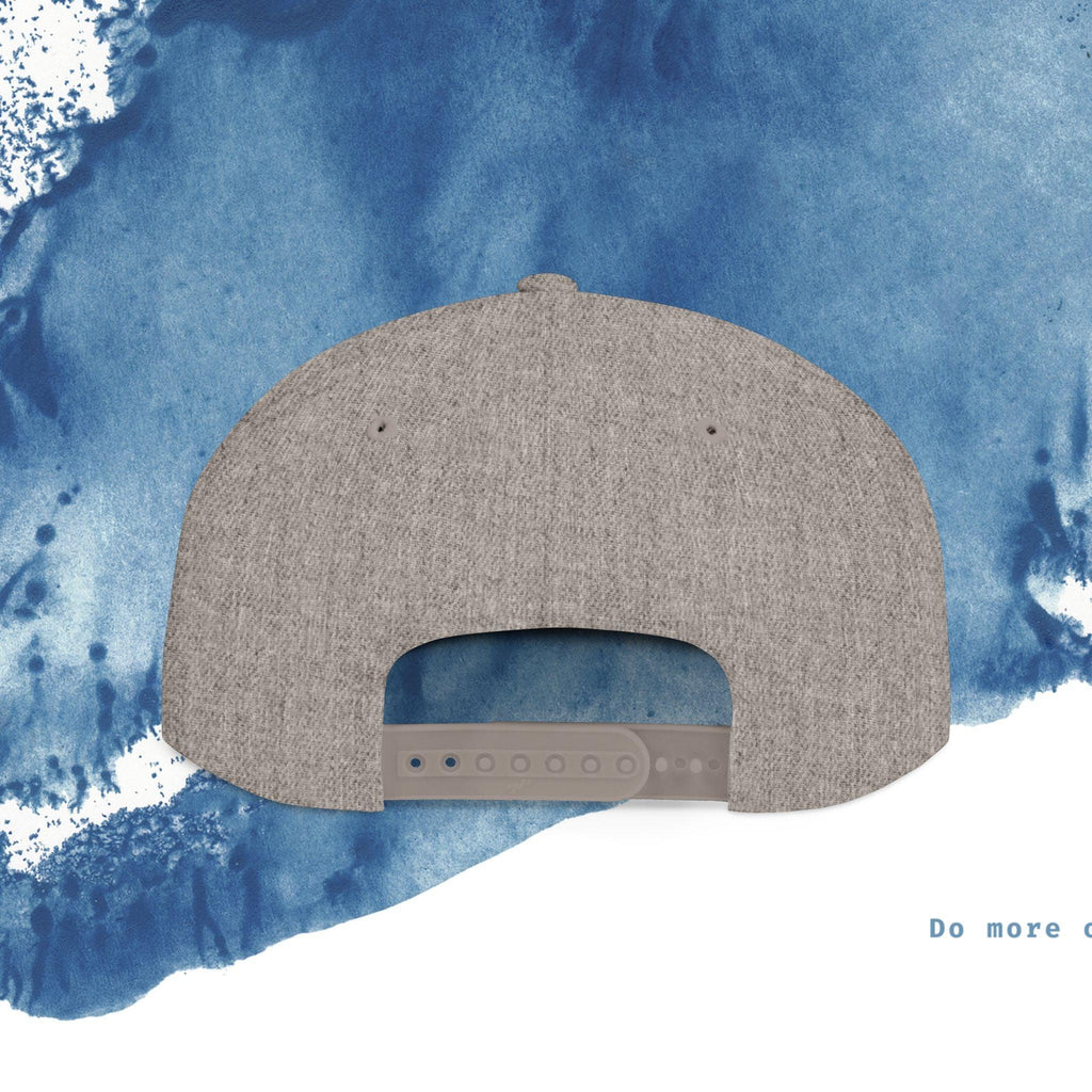 Paradise Vibe Flat Bill Snapback Cap - Trendy Summer Hat - Ocean vibez