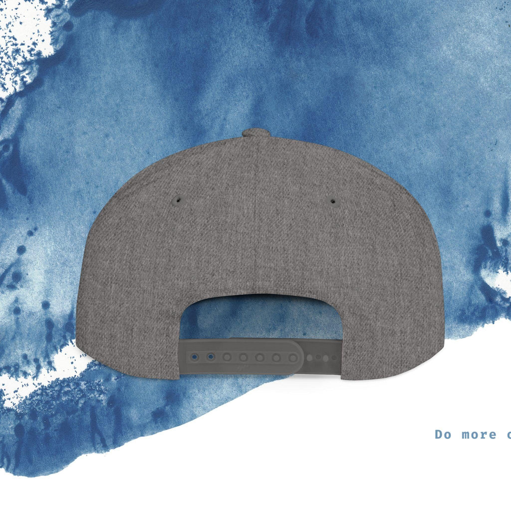 Paradise Vibe Flat Bill Snapback Cap - Trendy Summer Hat - Ocean vibez