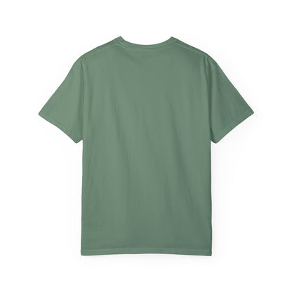 Floral Quote T-Shirt - "Onde Você Está Plantado" - Unisex Garment-Dyed Tee